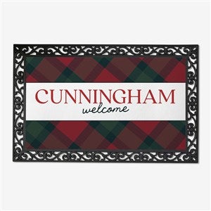 Heritage Christmas Personalized Doormat- 20x35 - 58220-M