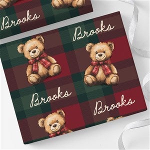 Heritage Christmas Personalized Wrapping Paper Roll - 6ft Roll - 58229
