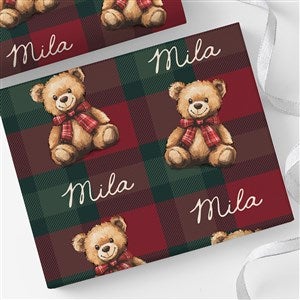 Heritage Christmas Personalized Wrapping Paper Roll - 18ft Roll - 58229-L