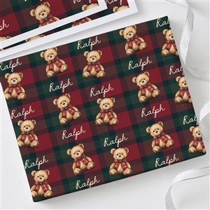 Heritage Christmas Personalized Wrapping Paper Sheets - Set of 3 - 58229-S
