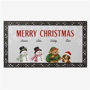 Storybook Christmas Personalized Doormat- 24x48 - 58251-O