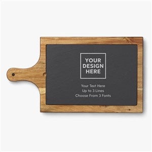 Engraved Logo Slate Cheese Board - 58411