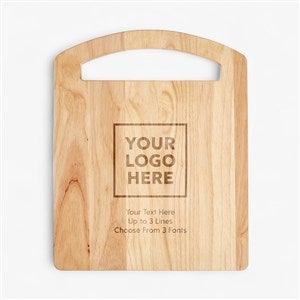 Engraved Logo 20x16 Rubberwood Handle Cutting Board - 58417
