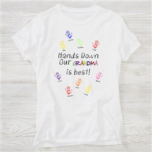Hands Down Personalized Hanes Fitted Tee - 5860-FT