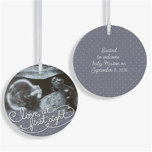 Custom Photo Ultrasound Ornament - 5865-2L