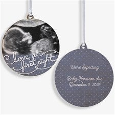 Our Personalized Sonogram Ornament - 5865-2W