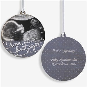 Our Personalized Sonogram Ornament - 5865-2W