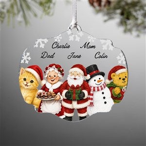 Storybook Christmas Personalized Acrylic Benelux Ornament - 58931