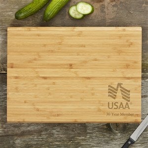 Personalized Bamboo Cutting Board  - 10x14 - 59013-USAA-30