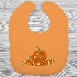 My 1st Halloween Personalized Baby Bib - 6133-B