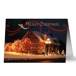 Holiday Home Christmas Card - 6164