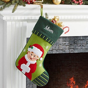 Personalized Christmas Stockings - Mrs. Claus - 6316-MC