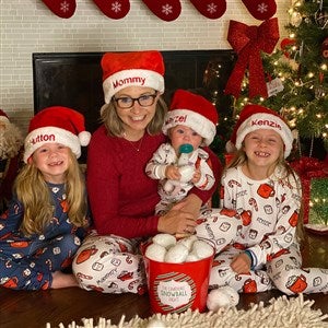 Personalized toddler store santa hat