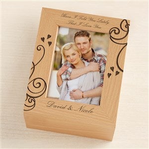 Our Special Moments Personalized Photo Box - 6516