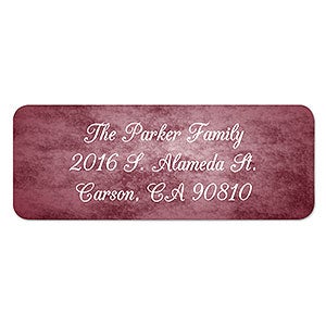 Watercolor Greetings Return Address Labels - 6536