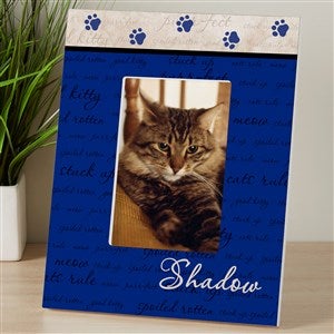 Good Kitty Personalized 4x6 Tabletop Frame - Vertical - 6552-TV