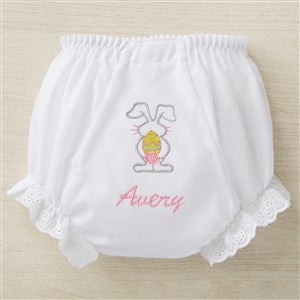 Embroidered Easter Bunny Diaper Cover - 6600