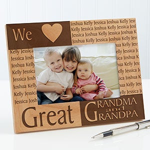Personalized Picture Frames - Great Grandparents - 4x6 - 6788
