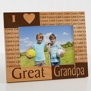 Personalized 5x7 Picture Frame  - Great Grandparents - 6788-M