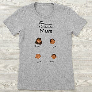 So Many Reasons Personalized Next Level™ Ladies Fitted Tee - 6789-NL