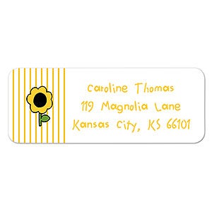 Fun Character Return Address Labels - 6900