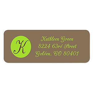 30 Custom Smiling Football Personalized Address Labels