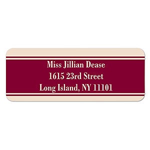 Executive Style Return Address Labels - 6931