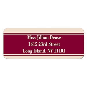 Executive Style Return Address Labels - 6931