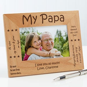 Personalized Grandparents Picture Frames - Sweet Grandparents 4x6 - 6998-S