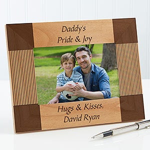 Personalized Picture Frames for Fathers - Create Your Own - 4x6 - 6999