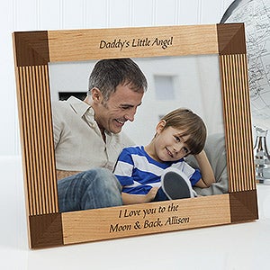 Personalized Father Picture Frames - Create Your Own - 8x10 - 6999-L