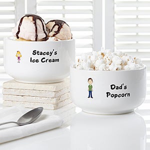 Kids Personalized Ice Cream Bowl 