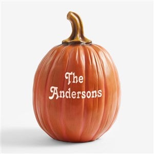 Our Family Patch Personalized Pumpkins- Large Orange - 7144LO