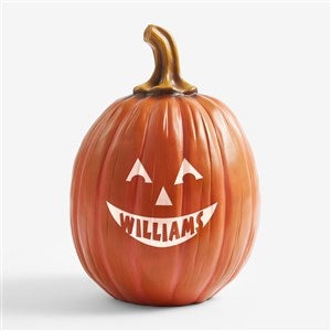 Personalized Jack-o-Lantern Pumpkin - Large Orange - 7566LO