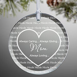 Always Loved Personalized Ornament - 7841N