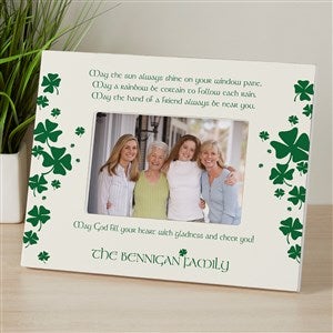 Irish Blessing Personalized Picture Frame 4x6 Tabletop - 7967