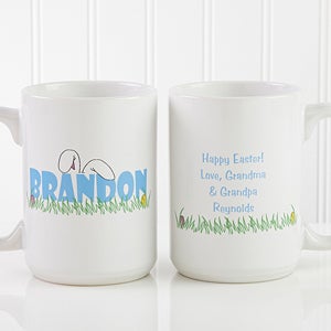 Ears To You Personalized Coffee Mug- 15oz.- White - 7976-L