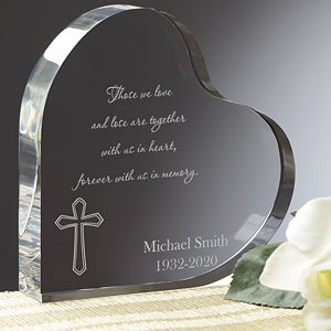 Forever With Us In Memory Personalized Memorial Keepsake - 8248