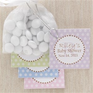 Pretty Polka Dot Baby Shower Gift Tags - 8309
