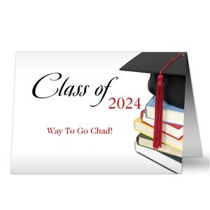 With Honors Personalized Greeting Card - 8341