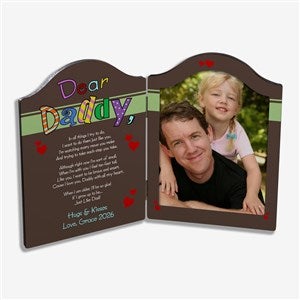 Why We Need A Dad/Grandpa Photo Plaque - 8394