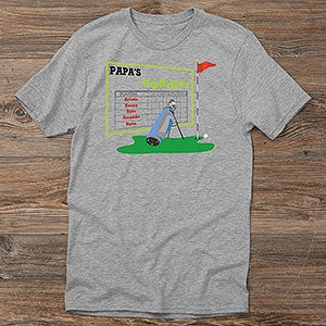 Personalized Golf T-Shirts - Favorite Caddies - 8396-CT