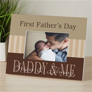 First Fathers Day Personalized 4x6 Tabletop Frame - Horizontal - 8428