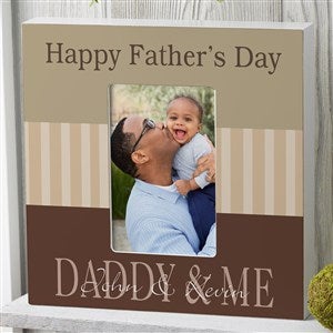First Fathers Day Personalized 4x6 Box Frame - Vertical - 8428-BV