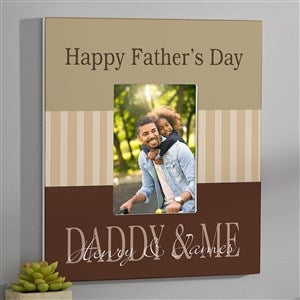 First Fathers Day Personalized 5x7 Wall Frame - Vertical - 8428-WV