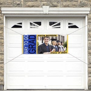 With Great Pride Personalized Photo Banner - 20x48 - 8497-S