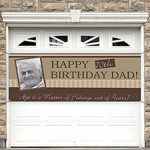 Special Birthday Personalized Photo Banner - 45x108 - 8739-L