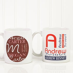 Personalized Ceramic Coffee Mug - Personally Yours - 8796-S