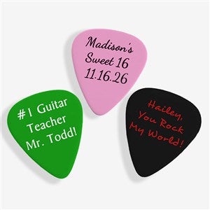 Your Choice Personalized Guitar Pick - 9054