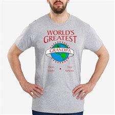 Worlds Greatest Personalized Hanes® Adult T-Shirt - 9124CT
